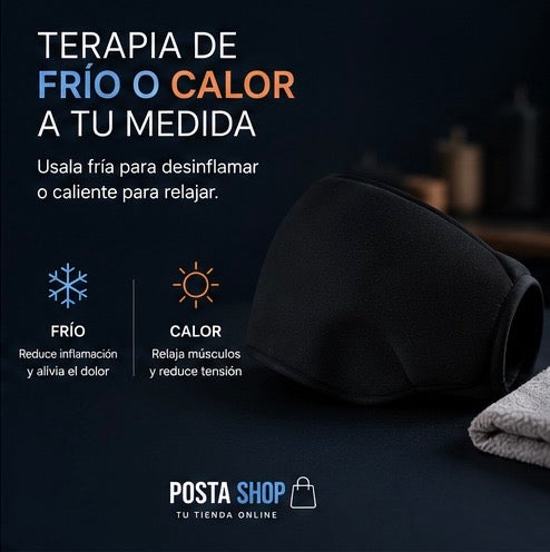 Gorro POSTA 360 PRO | Alivio Instantáneo para migrañas, fiebre y sinusitis sin medicación