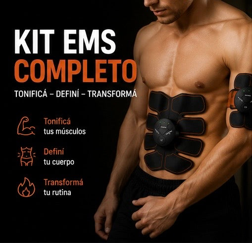 KIT POSTA: ESTIMULADORES MUSCULARES | Abdomen + Brazos + Glúteos ⚡🔥