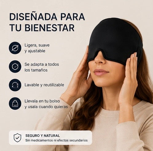 Gorro POSTA 360 PRO | Alivio Instantáneo para migrañas, fiebre y sinusitis sin medicación