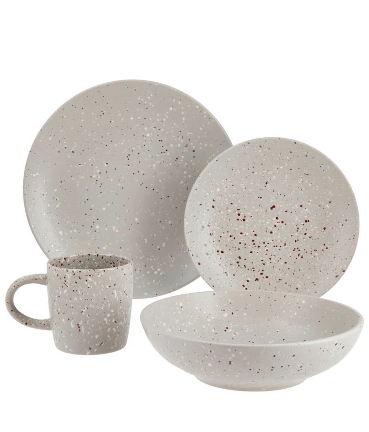 JUEGO DE VAJILLA 16 PIEZAS DE CERÁMICA