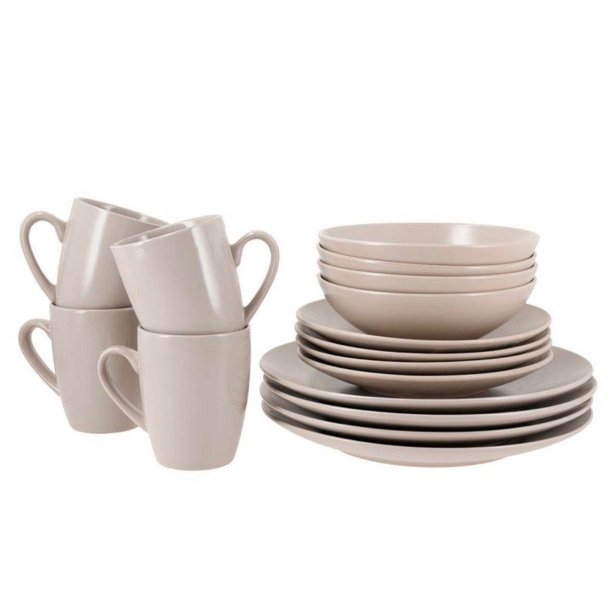 JUEGO DE VAJILLA 16 PIEZAS DE CERÁMICA