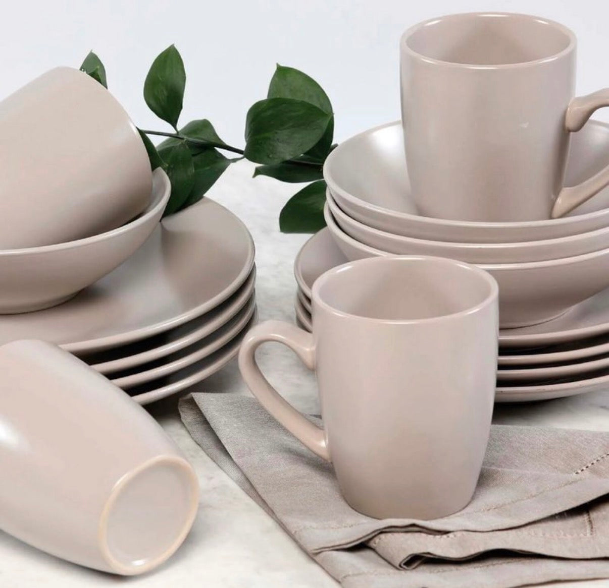 JUEGO DE VAJILLA 16 PIEZAS DE CERÁMICA