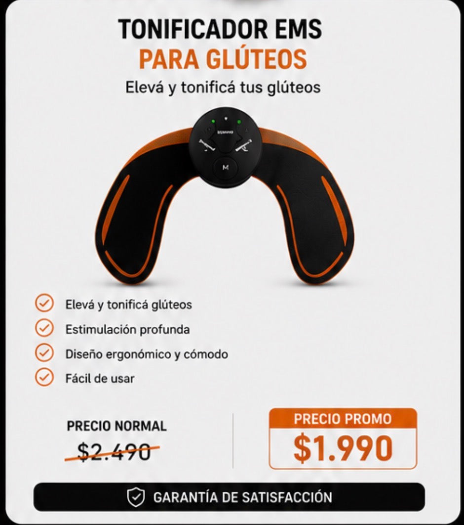 KIT POSTA: ESTIMULADORES MUSCULARES | Abdomen + Brazos + Glúteos ⚡🔥