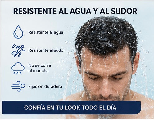 Fibra Capilar Instantánea | Cubre Entradas y Zonas con Poco Cabello | Resistente al Agua