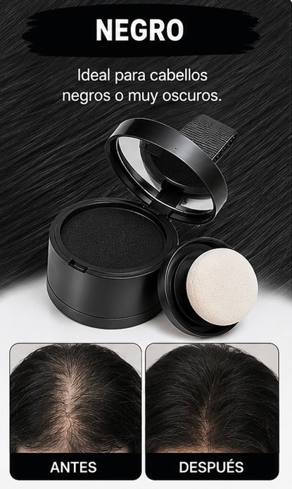 Fibra Capilar Instantánea | Cubre Entradas y Zonas con Poco Cabello | Resistente al Agua