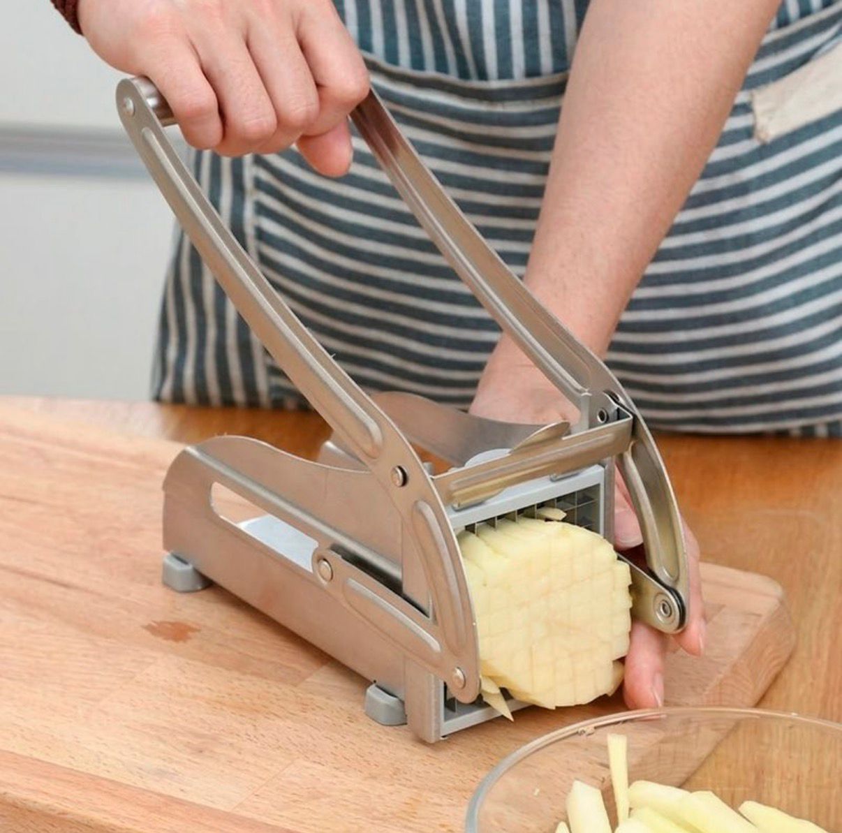 Cortador de papas vegetales Multifuncional en Acero Inoxidable