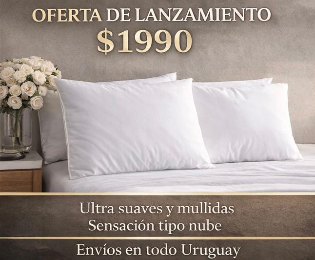 Almohadas Premium Tipo Hotel 5 Estrellas - Pack x2