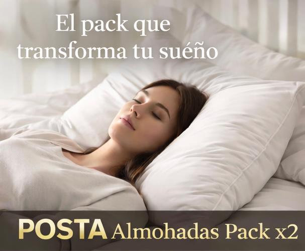 Almohadas Premium Tipo Hotel 5 Estrellas - Pack x2