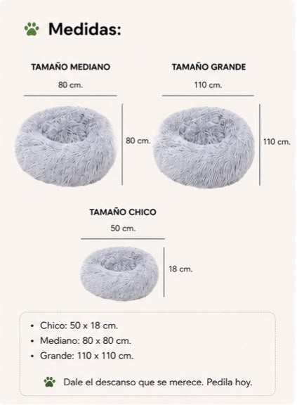 Cama Premium para Perros POSTAshop | Suave, Cómoda y Lavable