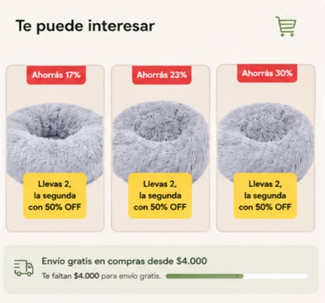 Cama Premium para Perros POSTAshop | Suave, Cómoda y Lavable